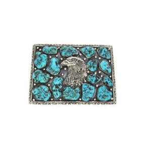 about mens turquoise belt buckles
